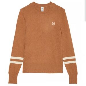 NWT PINK
COLLEGIATE KNIT CREWNECK SWEATER